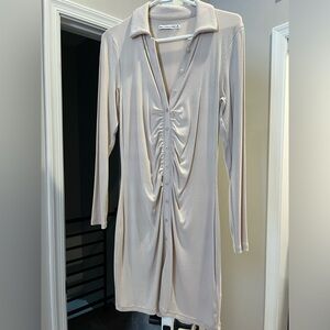 Long Sleeve Ribbed Dress